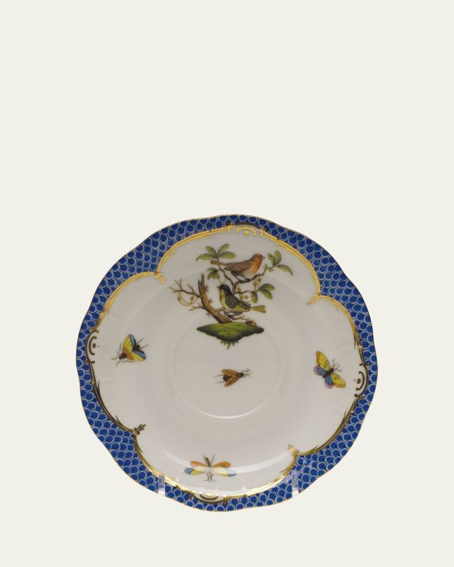 Rothschild Blue Motif 03 Tea Saucer